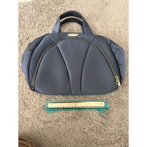 Samsonite Epsilon Blue Softside Personal Carry-On Travel Messenger Bag